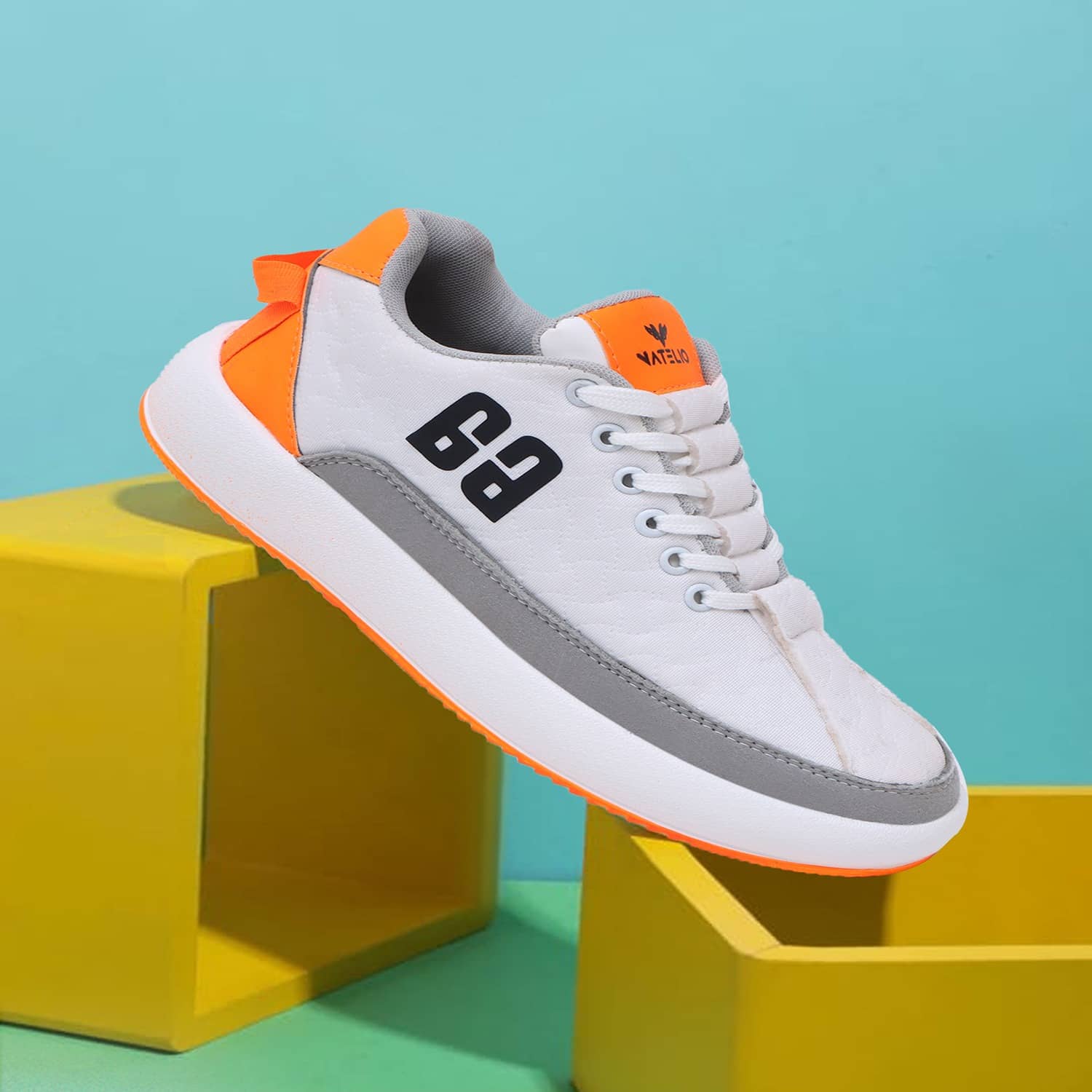 VATELIO Comfortable White Men's Lifestyle Shoes - Casual Shoes | Buy online on ZillyBuy