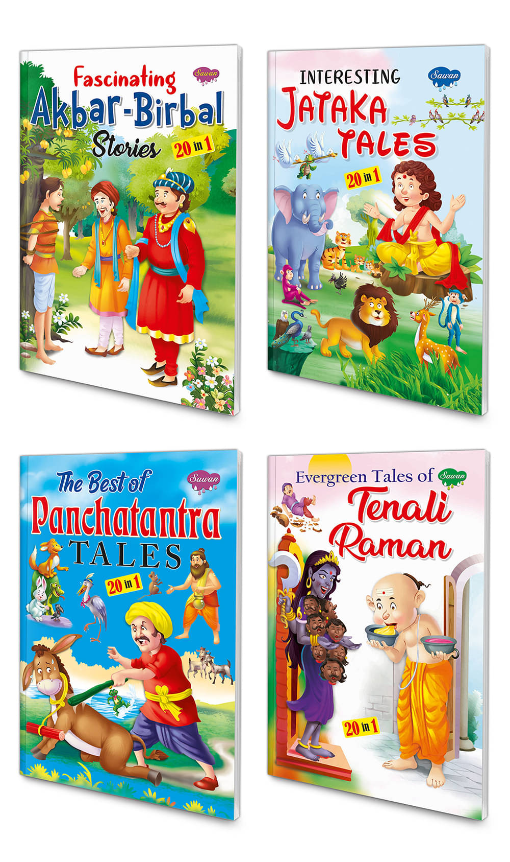 20 in 1 All in one story book pack of 4 story books (V2)|children story books in English | Fascinating, Interesting, The best and Evergreen Stories 20 in 1 All in one story book pack of 4 story books (V2)|children story books in English | Fascinating, Interesting, The best and Evergreen Stories
