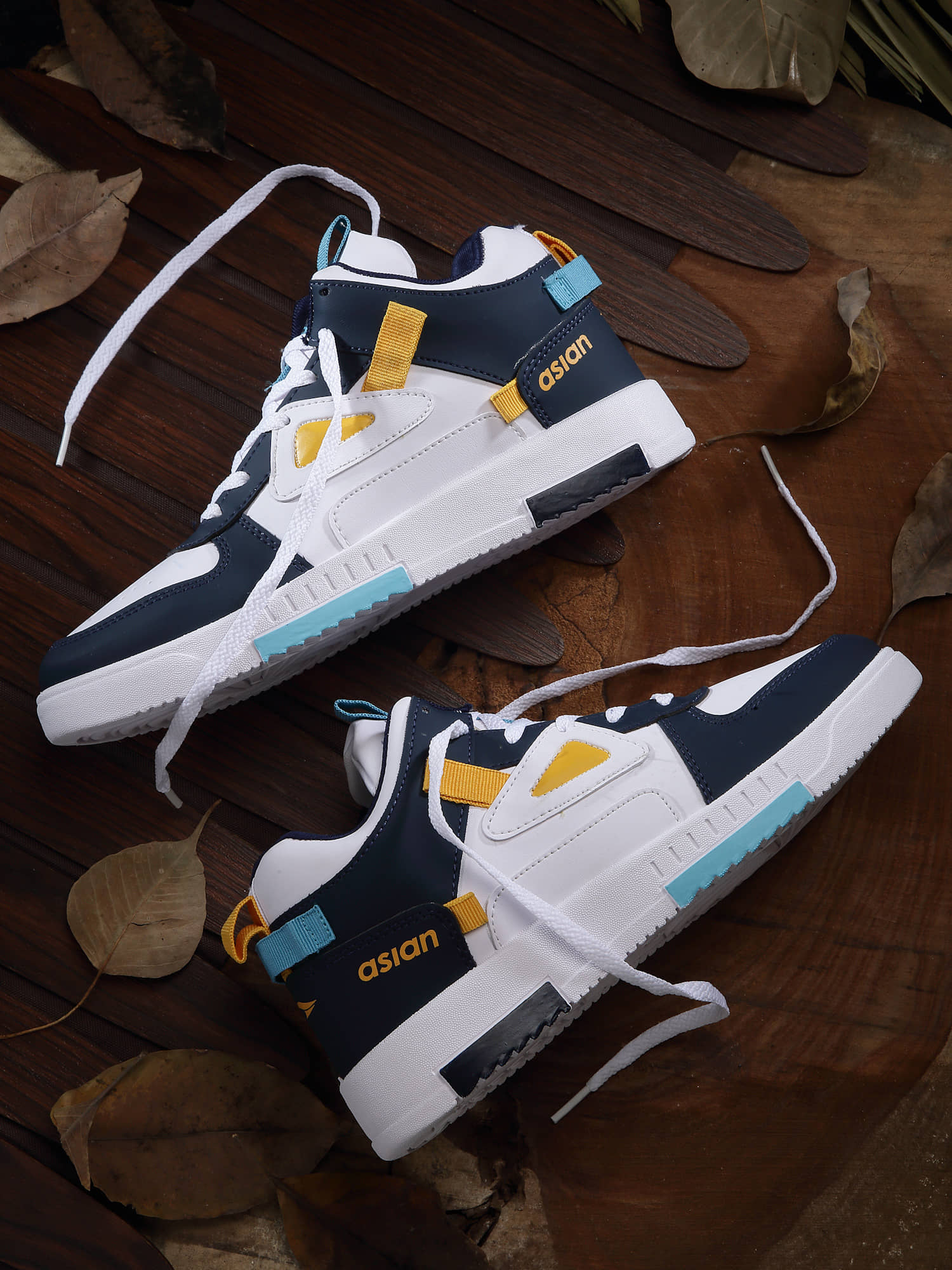 ASIAN TARZAN-11 Navy Men's Sneakers