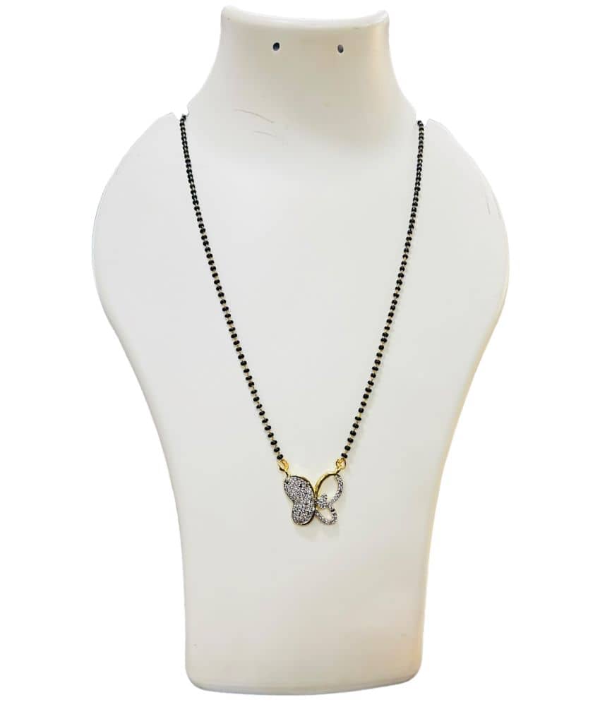 Charms Golden Mangalsutra ( Pack of 1 )