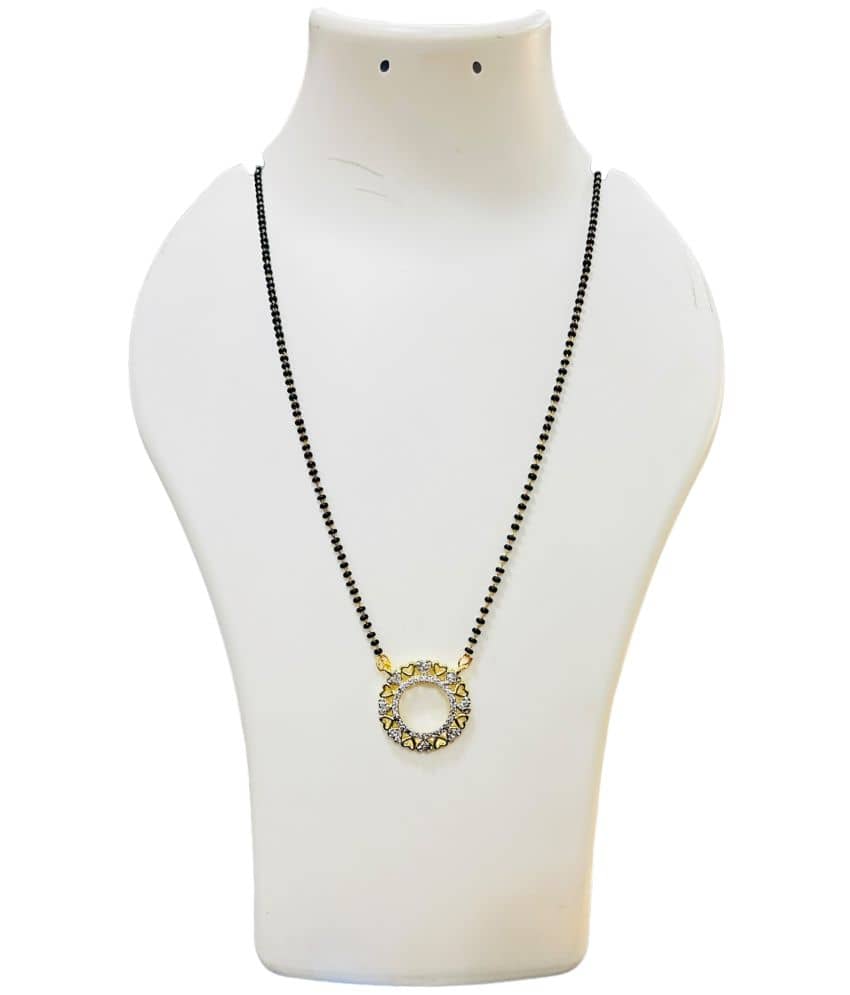 Charms Golden Mangalsutra ( Pack of 1 )