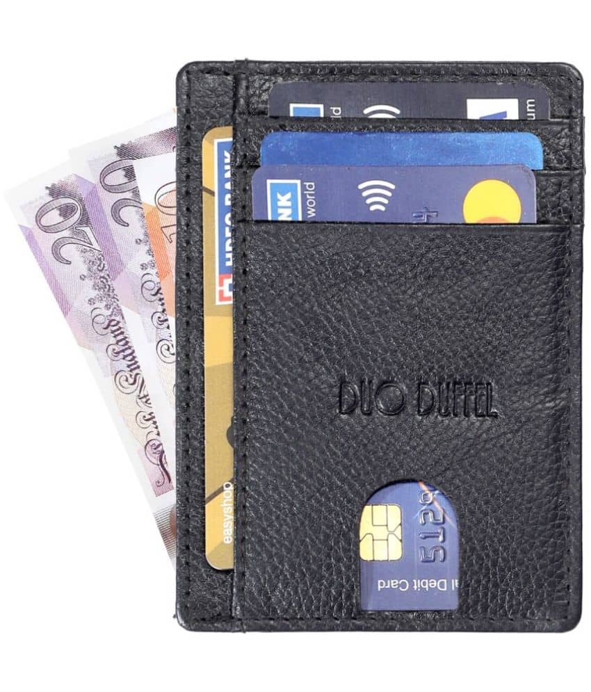 DUO DUFFEL Leather Unisex Card Holder ( Pack of 1 ) - Handbags | Buy online on ZillyBuy