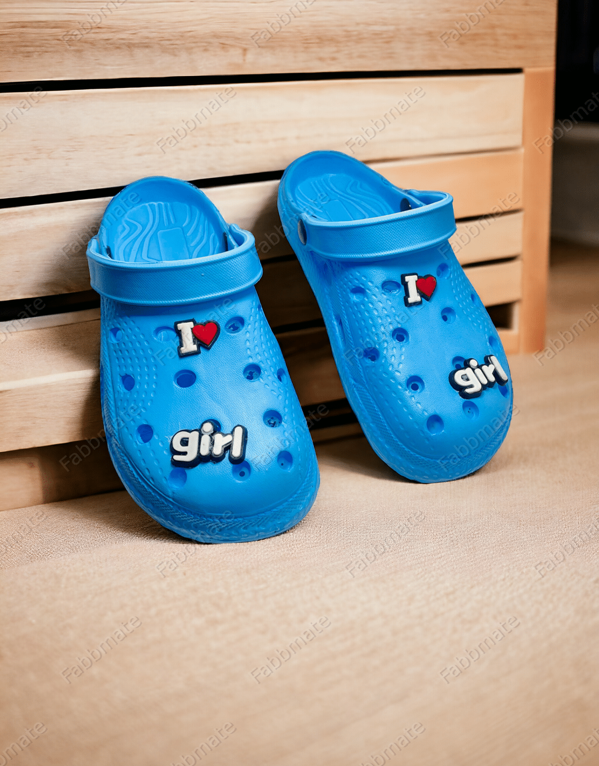     			Fabbmate BLUE Clogs