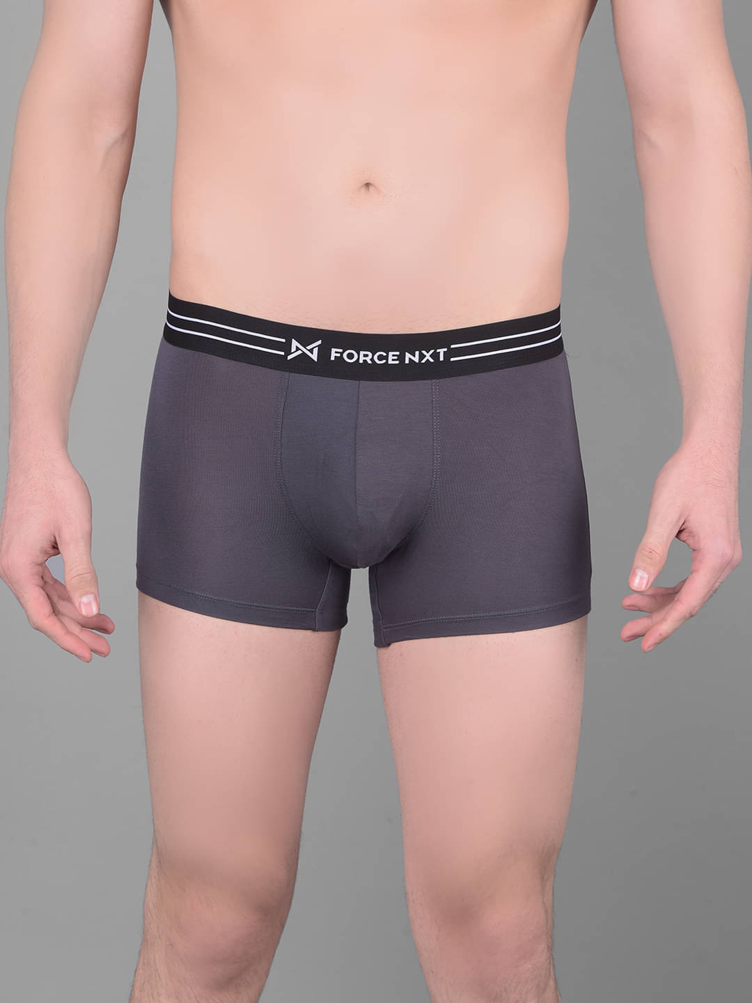 Force NXT Grey Cotton Men's Trunks ( Pack of 1 ) Force NXT Grey Cotton Men's Trunks ( Pack of 1 )