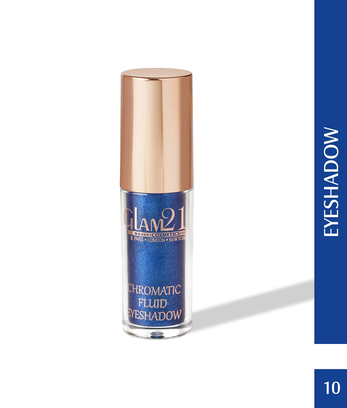     			Glam21 Liquid Eyeshadow Mettalic Glittering Colour High Impact Shimmer Long Lasting 5gm Shade-10