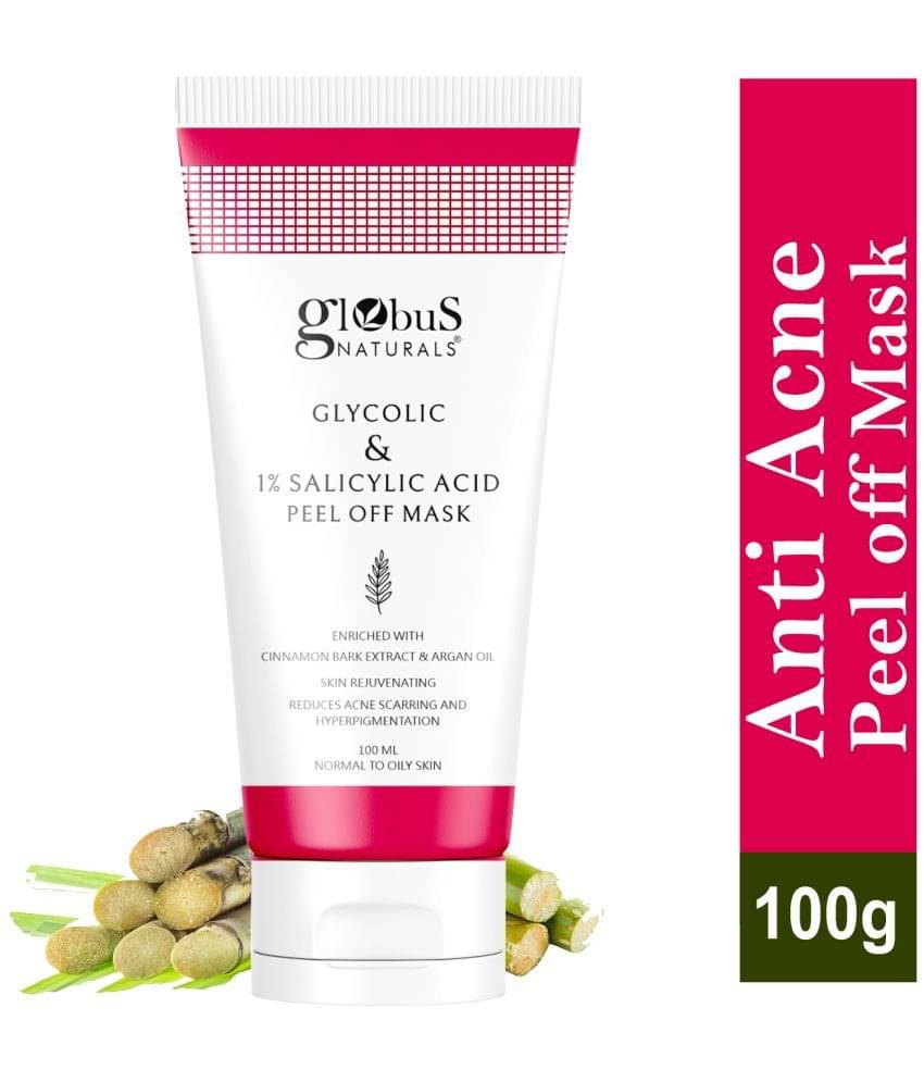     			Globus Naturals Glycolic & 1% Salicylic Peel Off Mask, 100ml