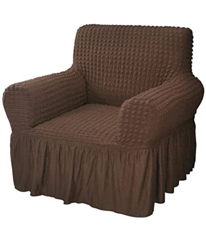 House Of Quirk 1 Seater Polyester Sofa Cover ( Pack of 1 )