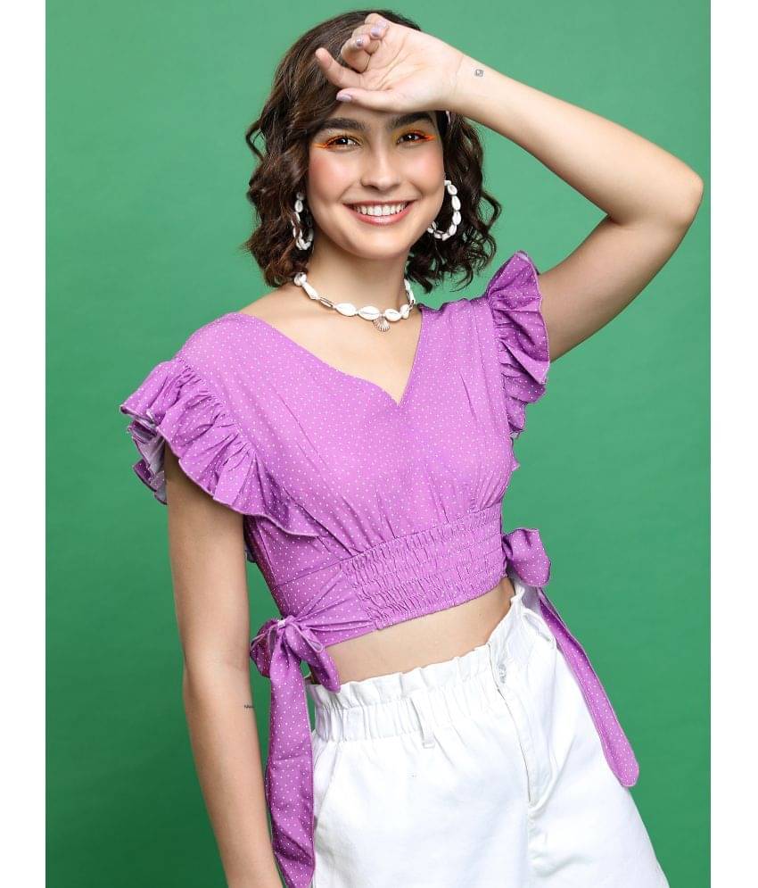     			Ketch Women's Polyester Crop Top ( Multicolor )