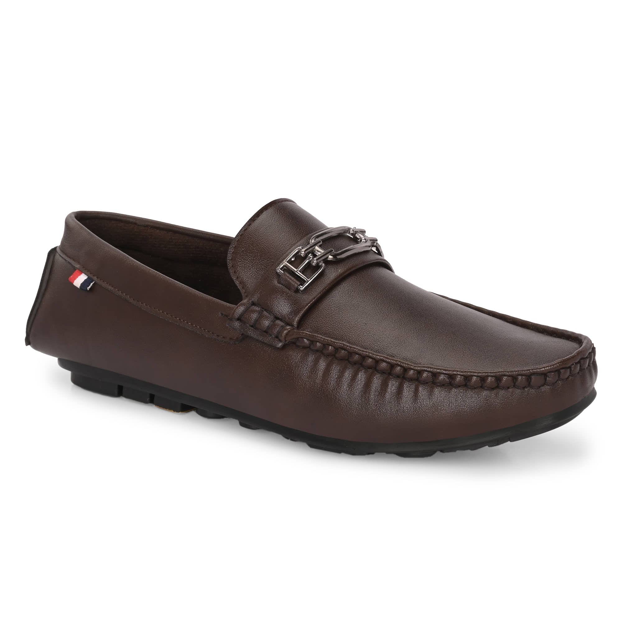 Leeport Brown Men's Driving - Formal Shoes | Buy online on ZillyBuy