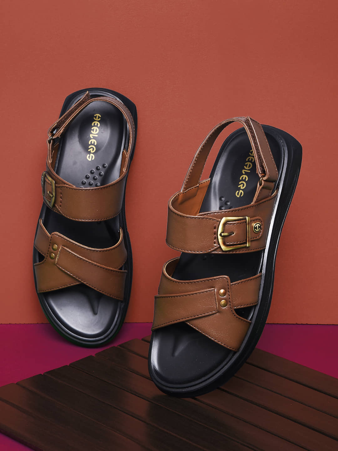 Liberty - Tan Men's Sandals
