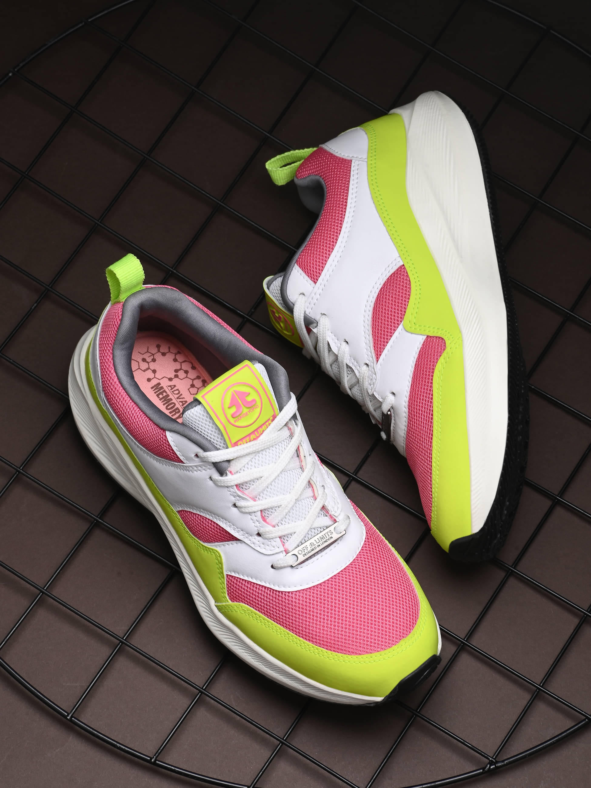     			OFF LIMITS - Green Women's Running Shoes