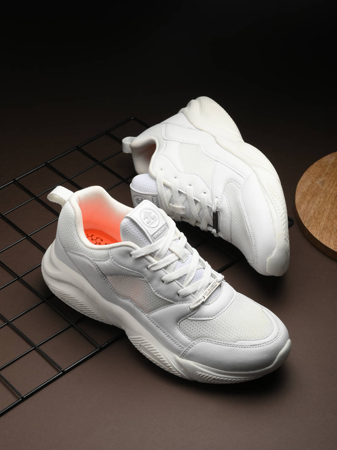 OFF LIMITS HACHIKO Off White Men's Sports Running Shoes OFF LIMITS HACHIKO Off White Men's Sports Running Shoes
