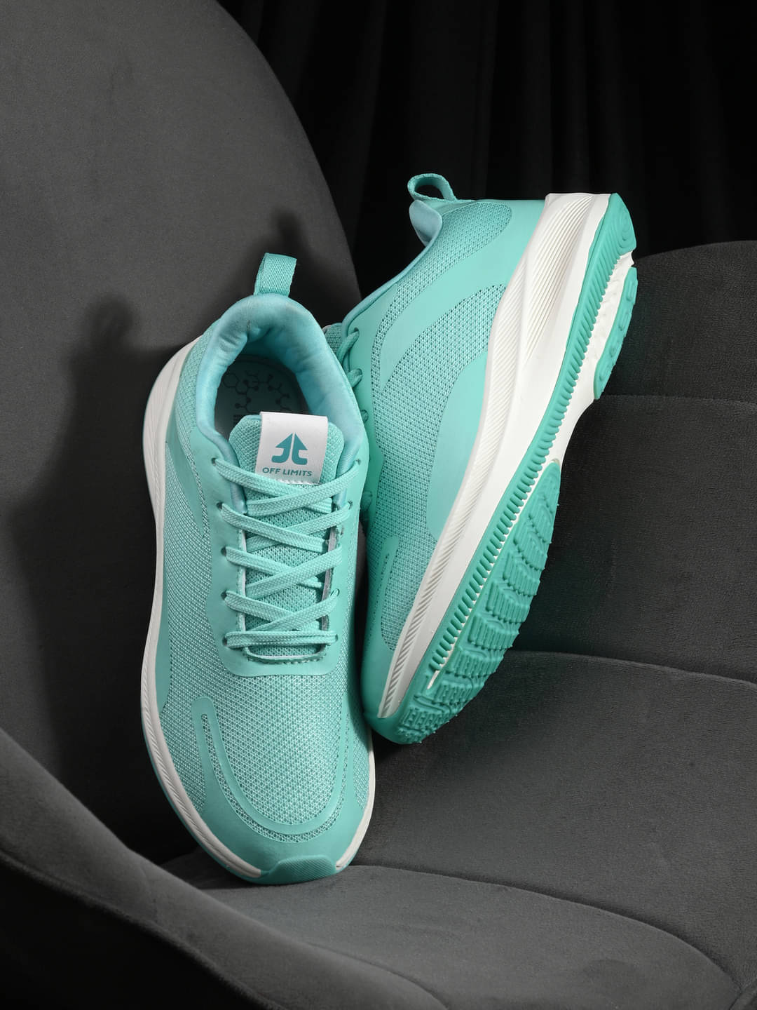     			OFF LIMITS - Mint Green Women's Running Shoes