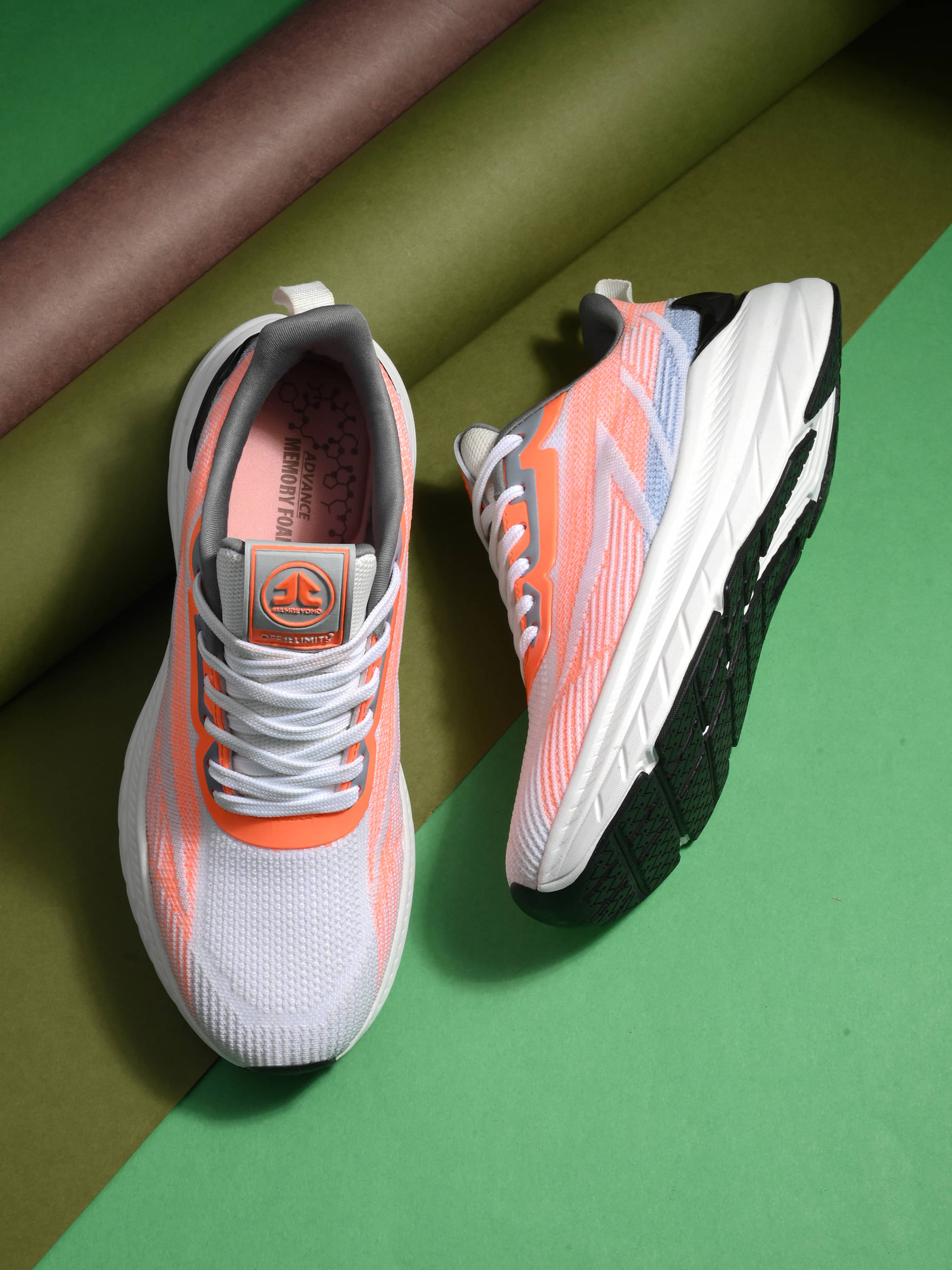     			OFF LIMITS - Orange Women's Running Shoes