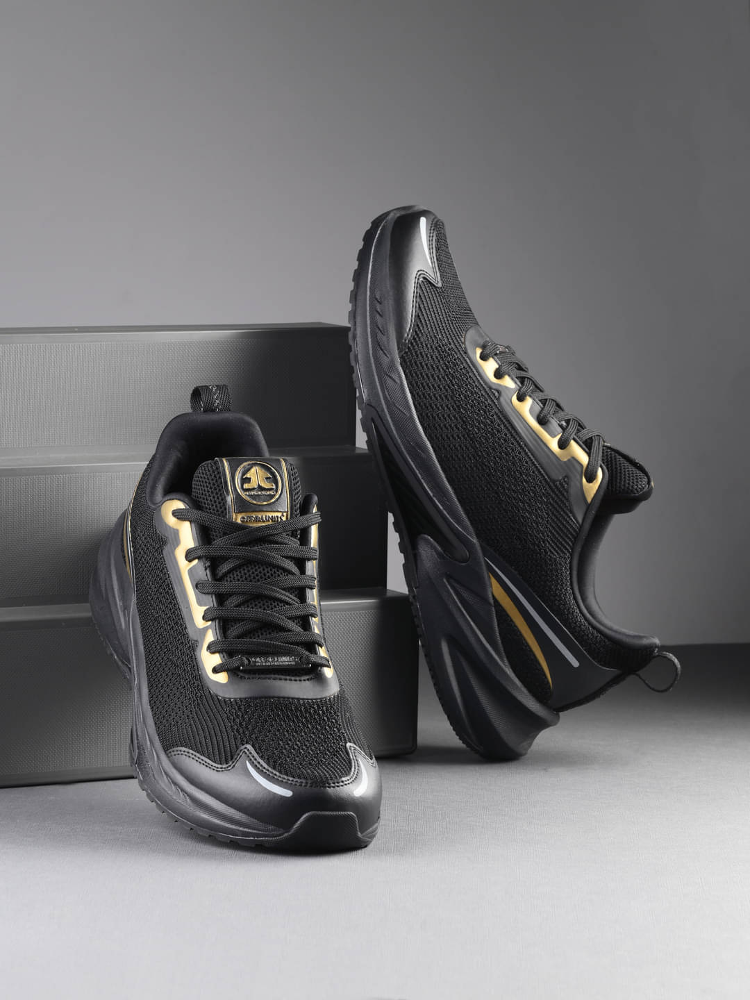    			OFF LIMITS RANGER Black Men's Sports Running Shoes