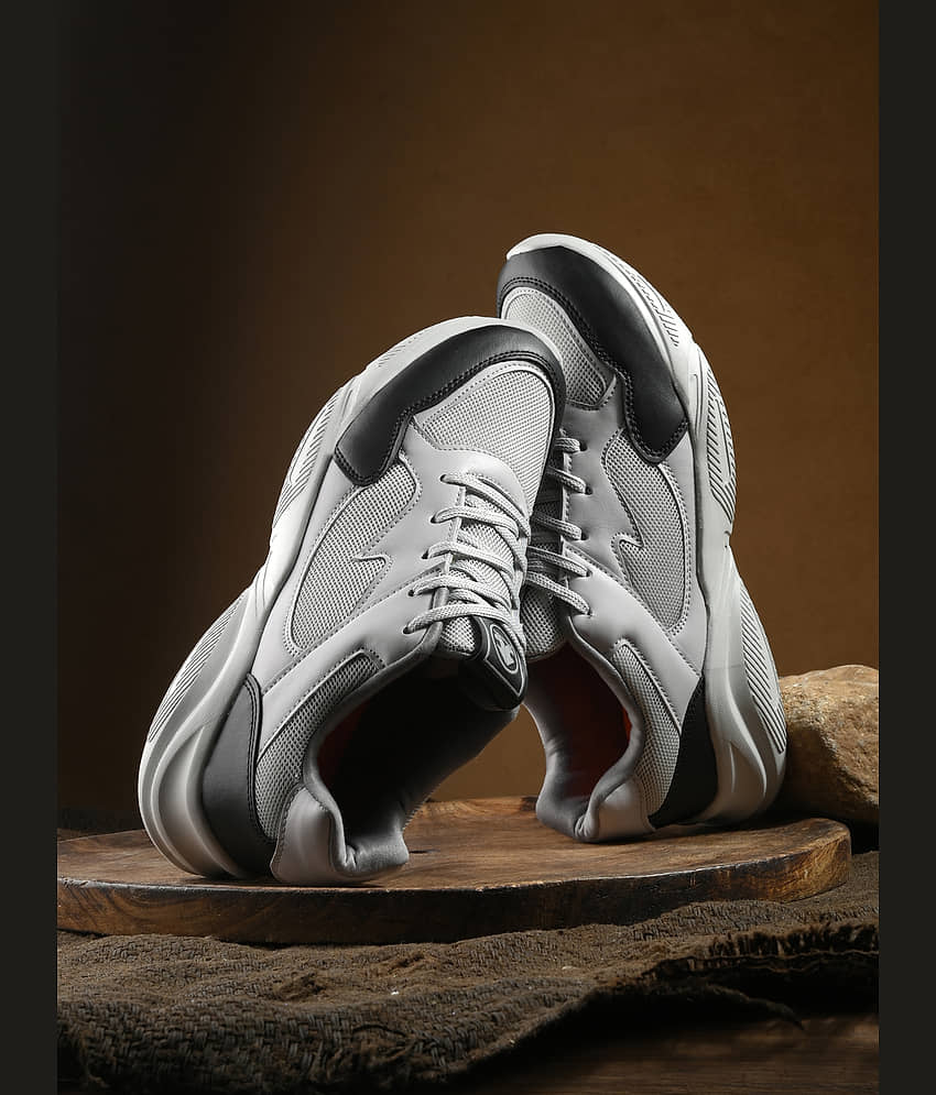OFF LIMITS ROGER Light Grey Men's Sports Running Shoes - Sports Shoes | Buy online on ZillyBuy
