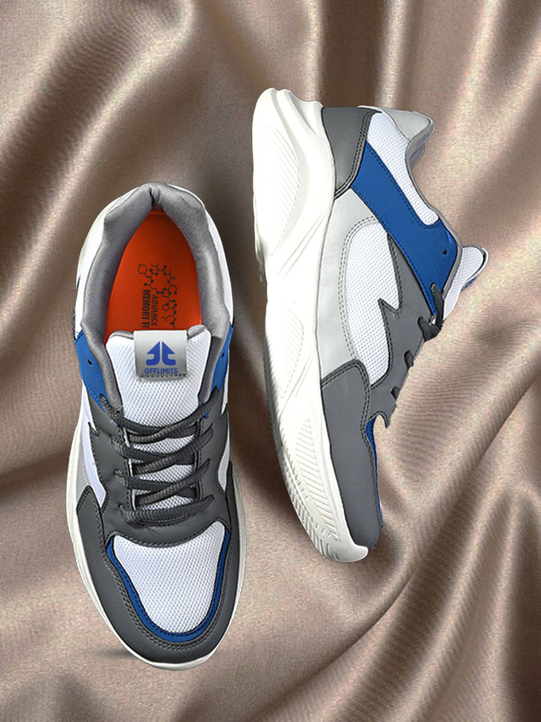     			OFF LIMITS - White Women's Running Shoes