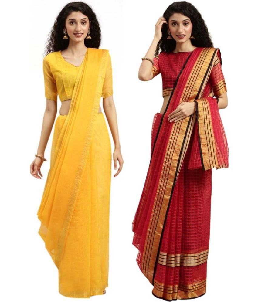 Saadhvi Art Silk Printed Saree With Unstitched Blouse Piece ( Multicolour ) Saadhvi Art Silk Printed Saree With Unstitched Blouse Piece ( Multicolour )