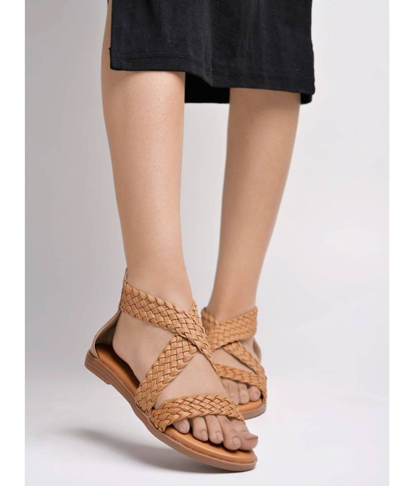 Shoetopia Tan Women's Flats Shoetopia Tan Women's Flats