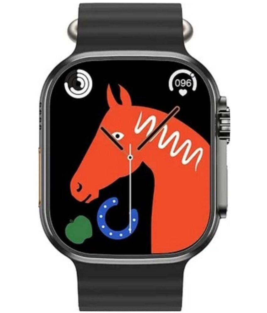    			Smartwatch LARGE DISPLAY T8OO ULTRA SERIES 8 Black Smart Watch
