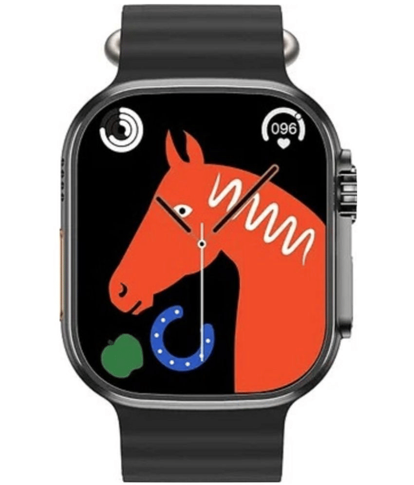 T900 ULTRA SERIES INFINITE DISPLAY Black Smart Watch