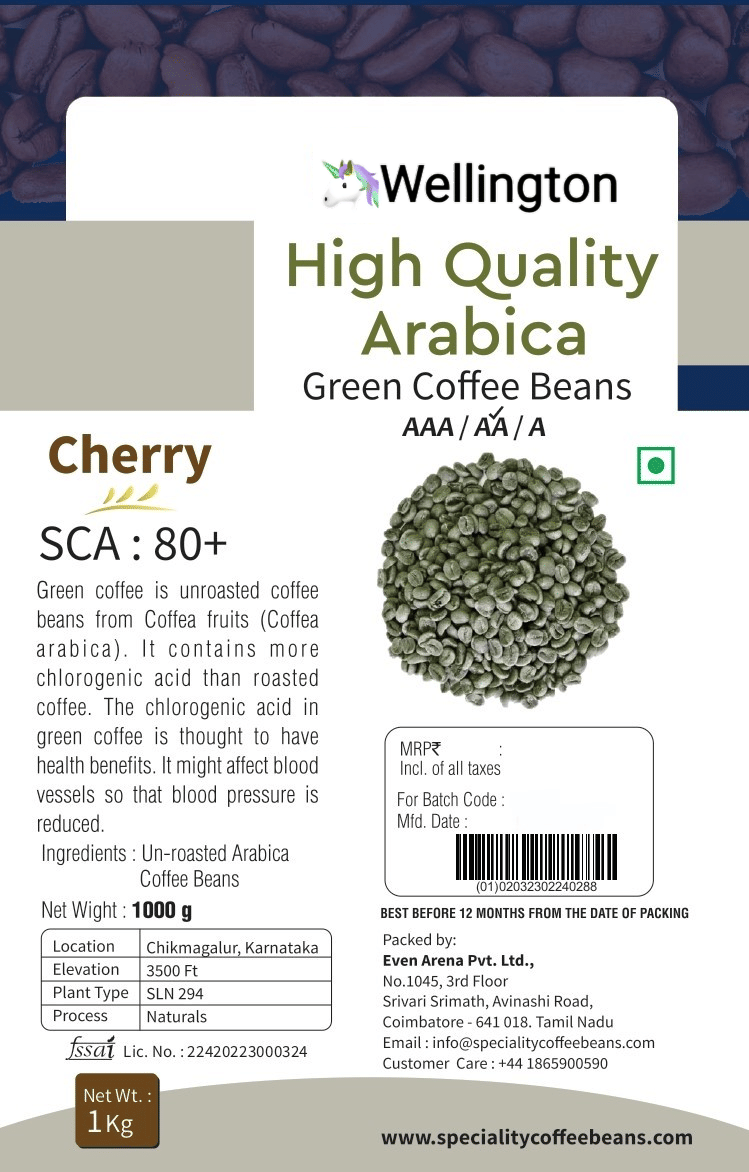 Wellington Marketers Coffee Beans 1 kg Wellington Marketers Coffee Beans 1 kg