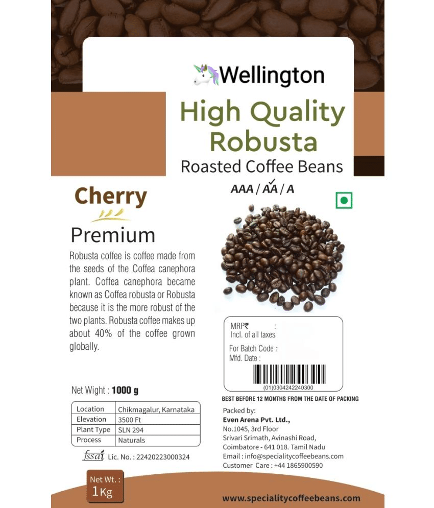 Wellington Marketers Coffee Beans 1 kg Wellington Marketers Coffee Beans 1 kg