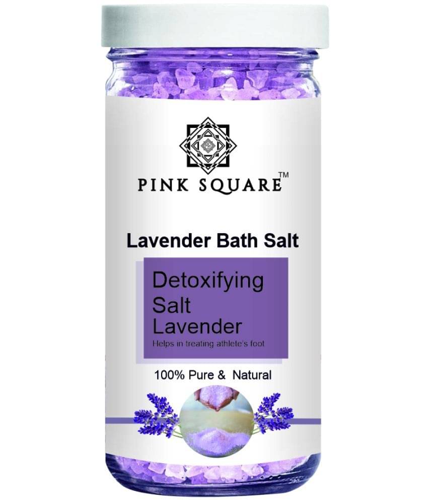 pink square Bath Salt Crystal Lavender Bath Salt 200 g pink square Bath Salt Crystal Lavender Bath Salt 200 g