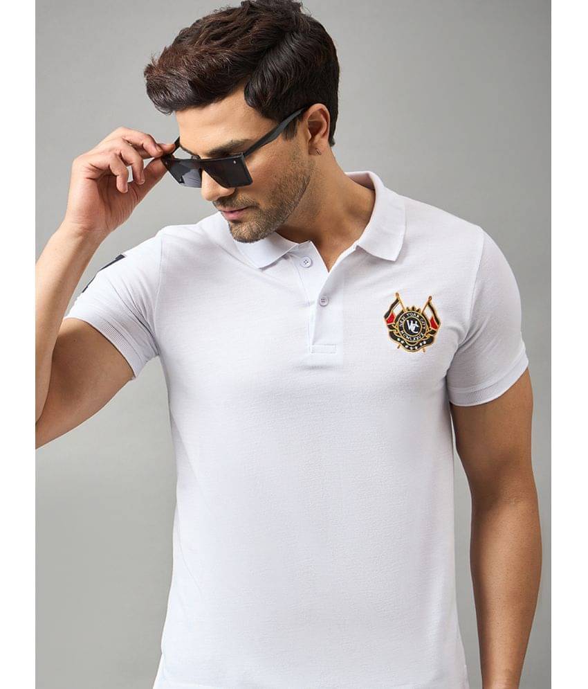 zigo Pack of 1 Cotton Blend Regular Fit Solid Half Sleeves Men's Polo T Shirt ( White ) zigo Pack of 1 Cotton Blend Regular Fit Solid Half Sleeves Men's Polo T Shirt ( White )