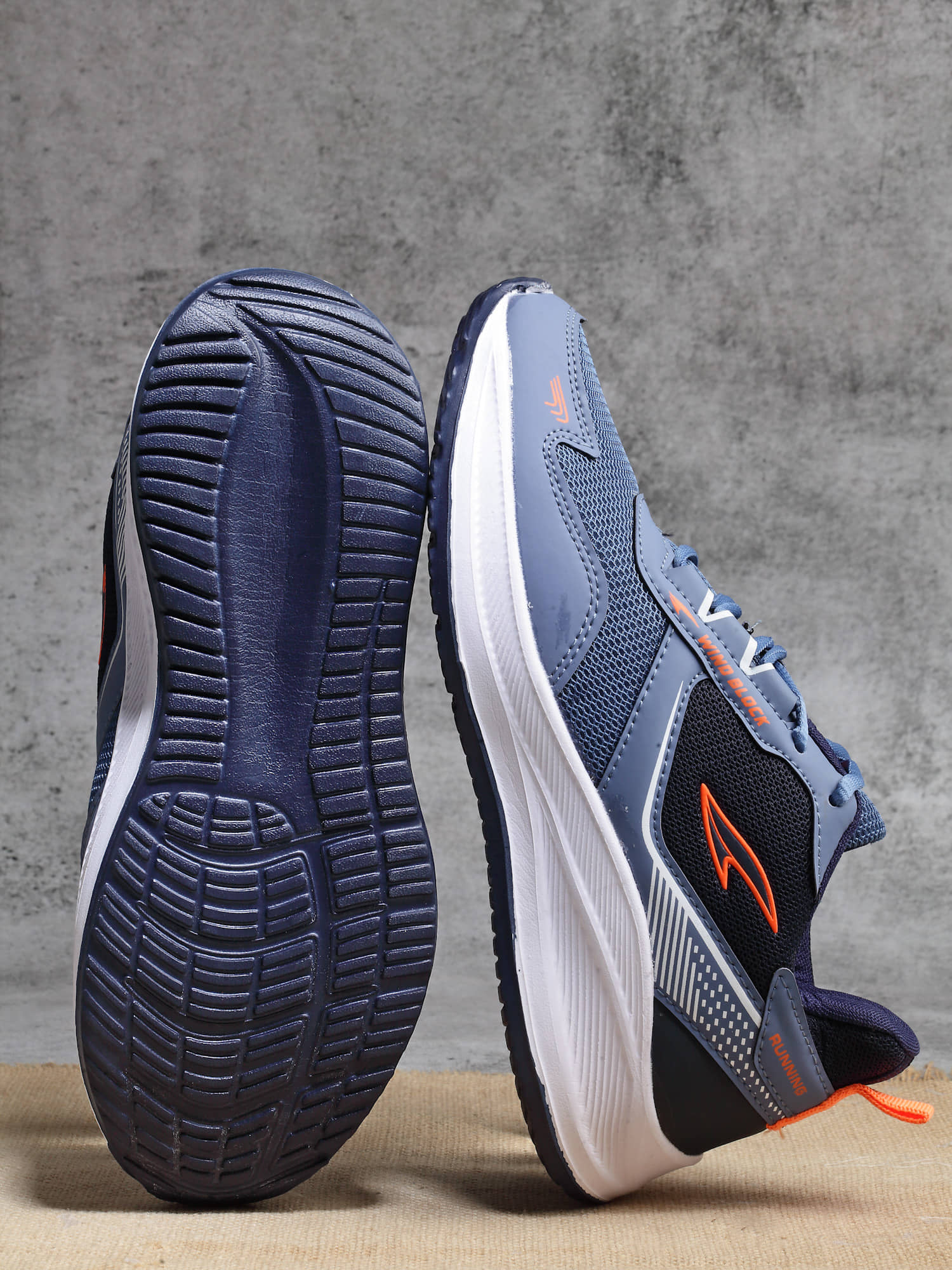 ASIAN THAR-01 Navy Men's Sports Running Shoes - Sports Shoes | Buy online on ZillyBuy