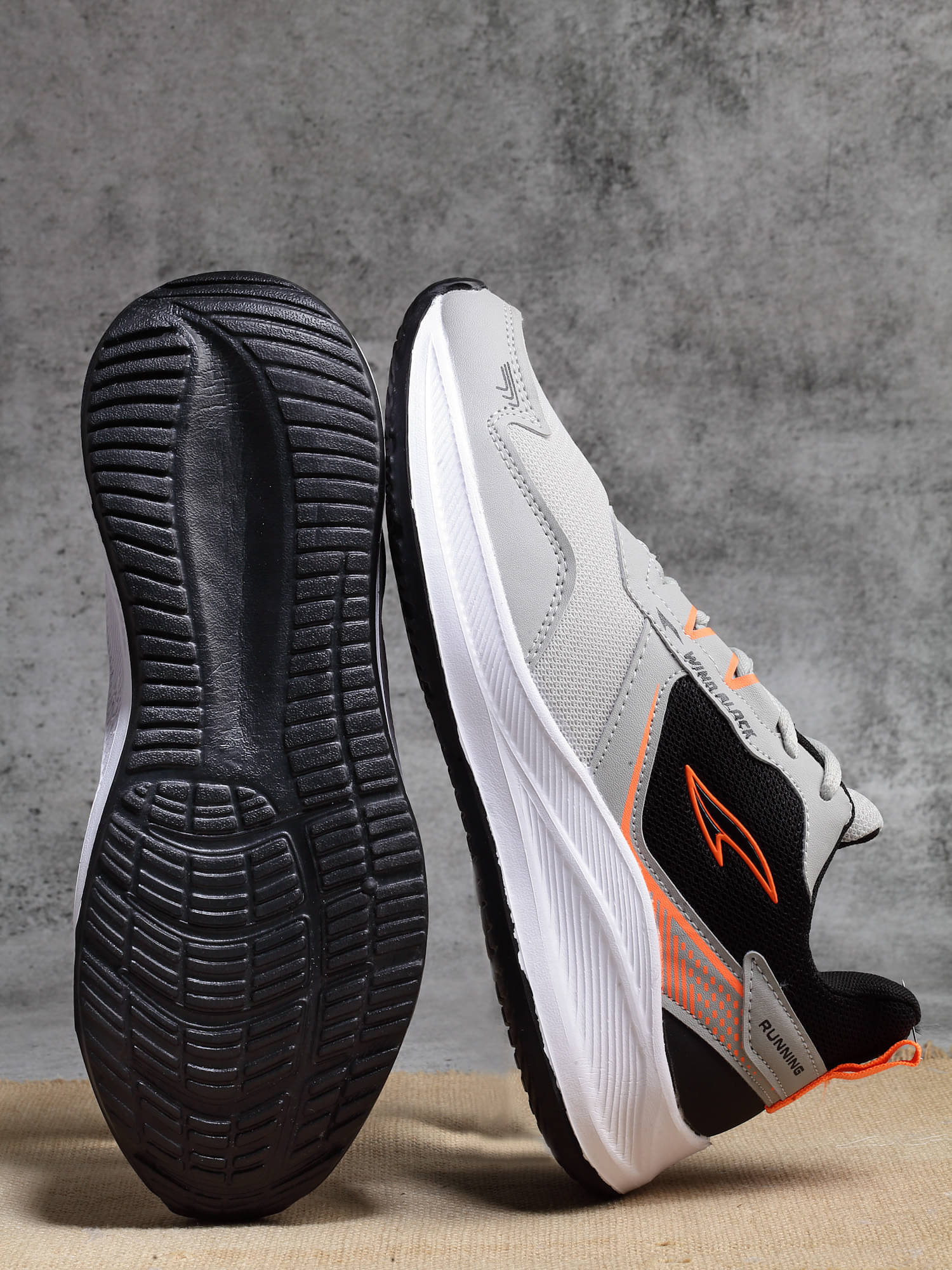    			ASIAN THAR-01 Gray Men's Sports Running Shoes
