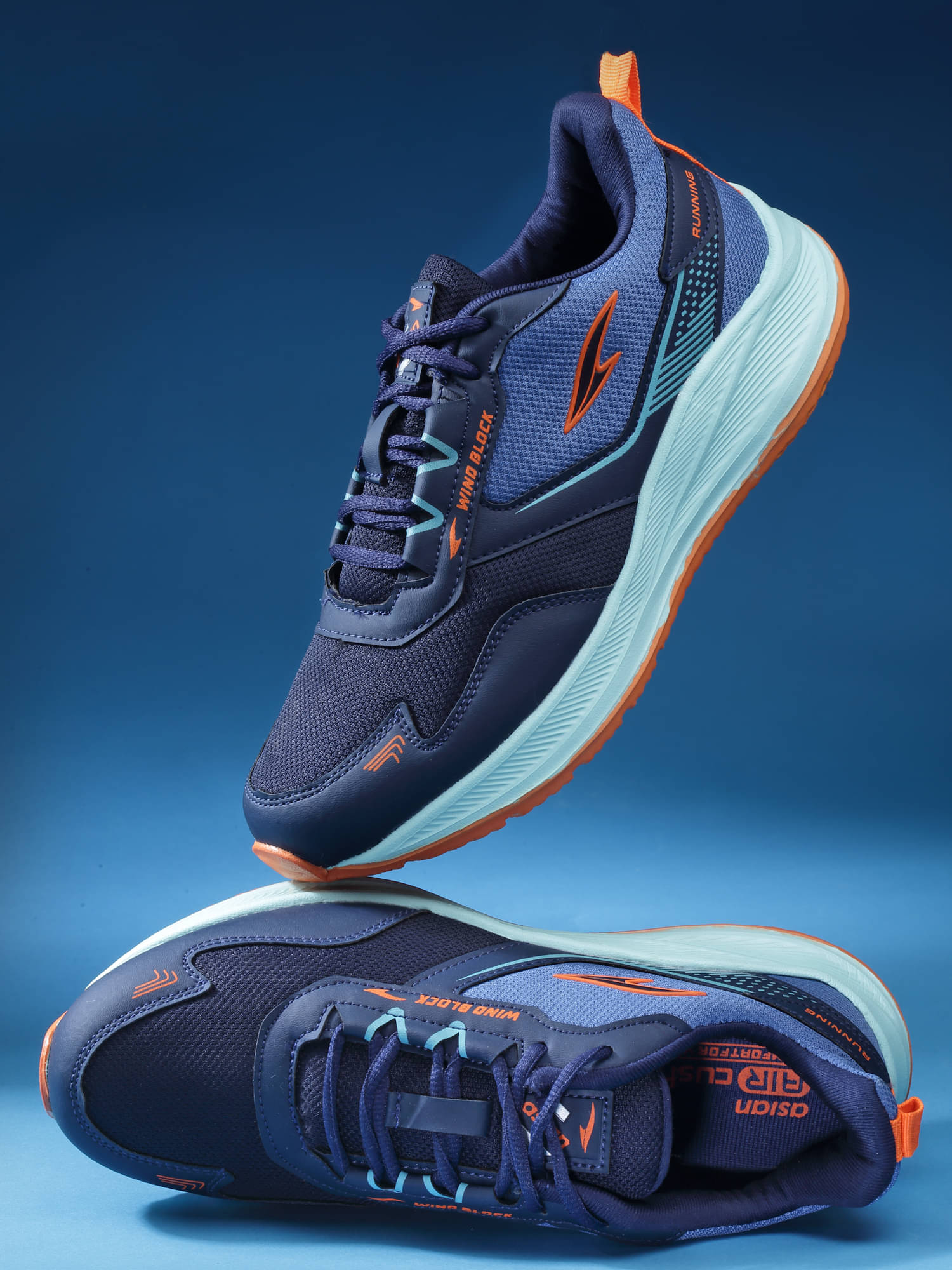     			ASIAN THAR-01 Navy Men's Sports Running Shoes