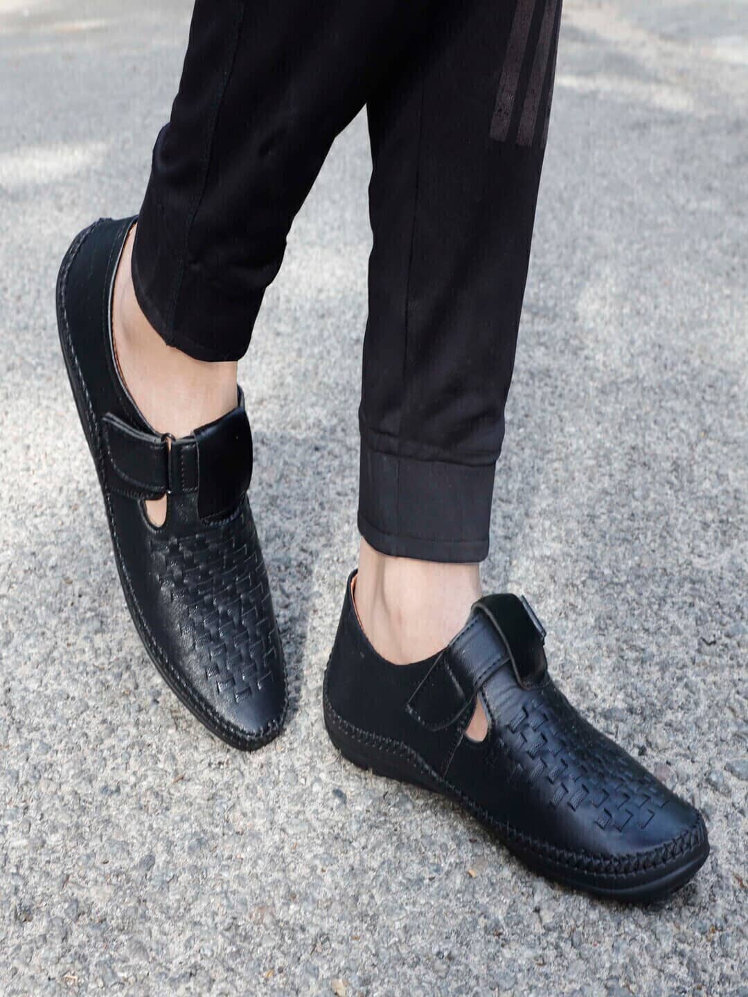 Aadi - Black Men's Sandals