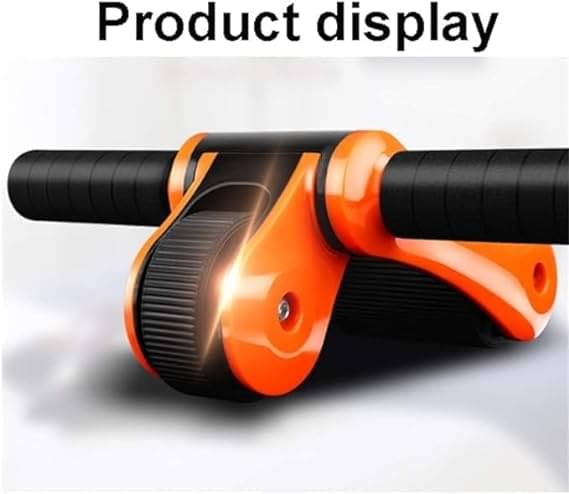 Abdominal Muscle Wheel Folding Abdominal Wheel Household Multi functional Abdominal Fitness Device Double wheel bearing roller silent exercise fitness equipment, Orange Pack of 1 Abdominal Muscle Wheel Folding Abdominal Wheel Household Multi functional Abdominal Fitness Device Double wheel bearing roller silent exercise fitness equipment, Orange Pack of 1