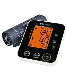Dr. Odin Bp Monitor 516 Large Display, BP indicator USB Port Backlight function Black (Pack of 1)