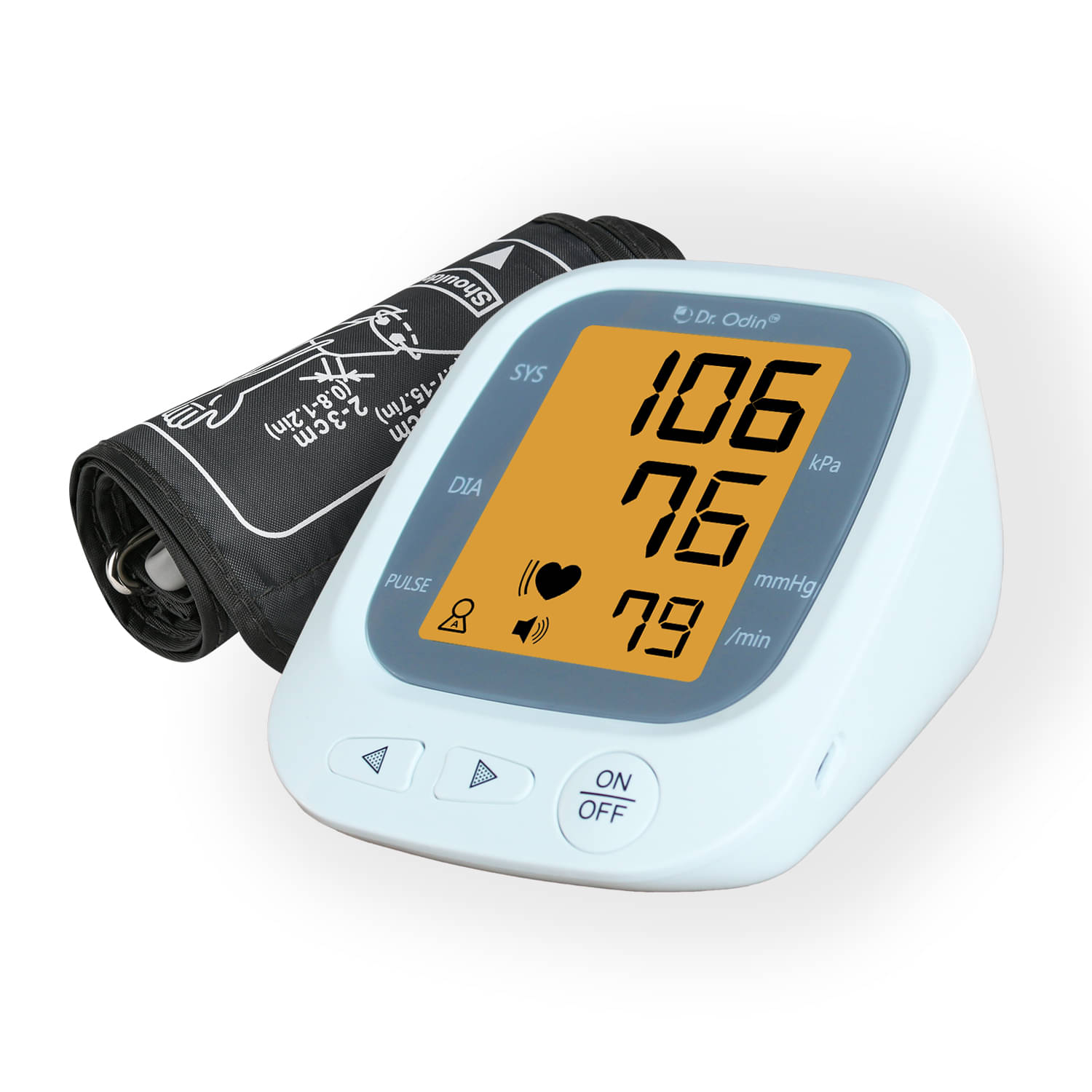 Dr. Odin Bp Monitor JN163B Talking function Type-C power source Large LCD display (Pack of 1) Dr. Odin Bp Monitor JN163B Talking function Type-C power source Large LCD display (Pack of 1)