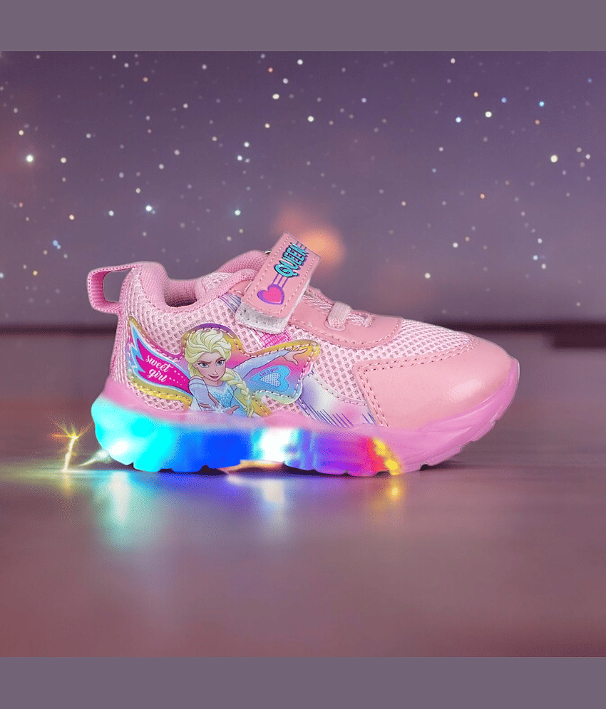 GLOBIN - Pink Girl's LED Shoes ( 1 Pair ) - Casual Shoes | Buy online on ZillyBuy