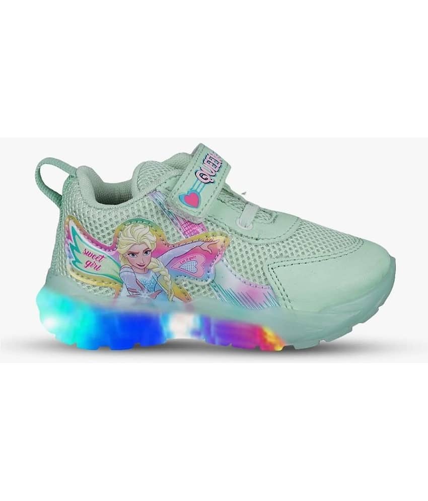 GLOBIN - Sea Green Girl's LED Shoes ( 1 Pair ) - Casual Shoes | Buy online on ZillyBuy