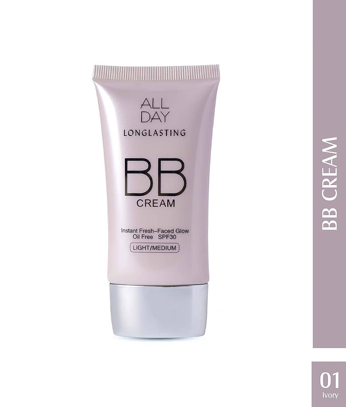 Glam 21 BB Cream Longlasting Oil Free Sun Protection Formula Non Greasy Creamy Texture 40g Shade-A02