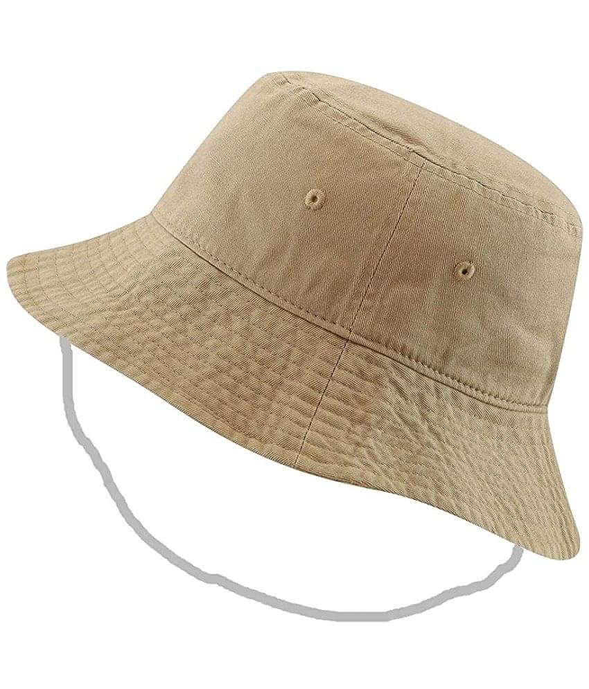 Infispace Khaki Cotton Blend Men's Hat ( Pack of 1 ) Infispace Khaki Cotton Blend Men's Hat ( Pack of 1 )