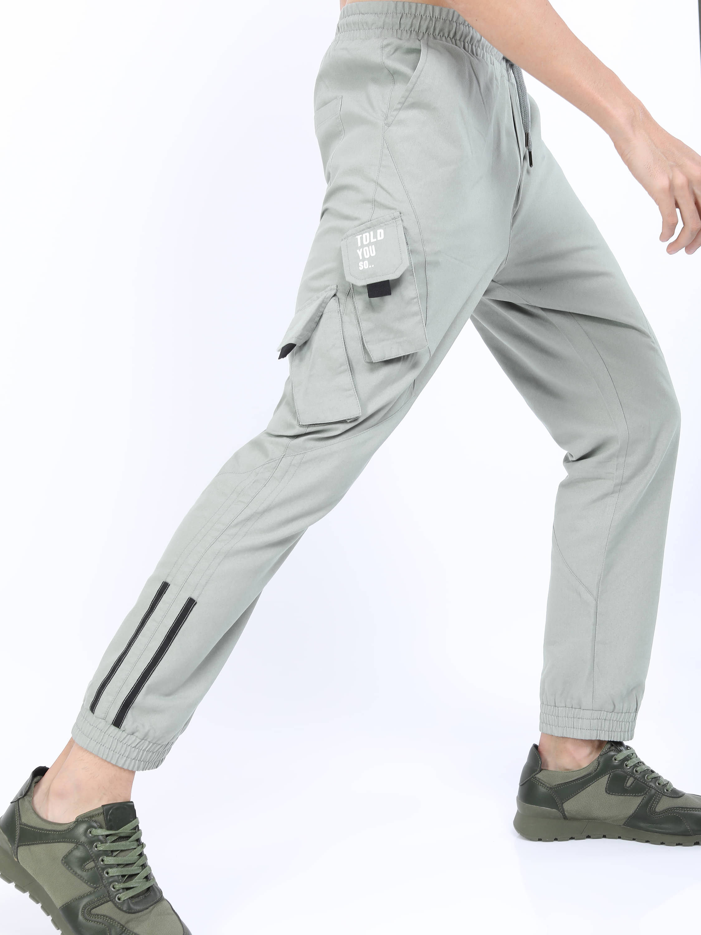     			Ketch Regular Flat Men's Joggers - Grey ( Pack of 1 )
