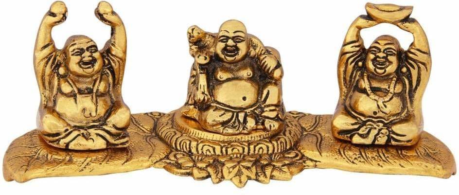 KridayKraft Aluminium Buddha Idol ( 8.2 cm ) KridayKraft Aluminium Buddha Idol ( 8.2 cm )