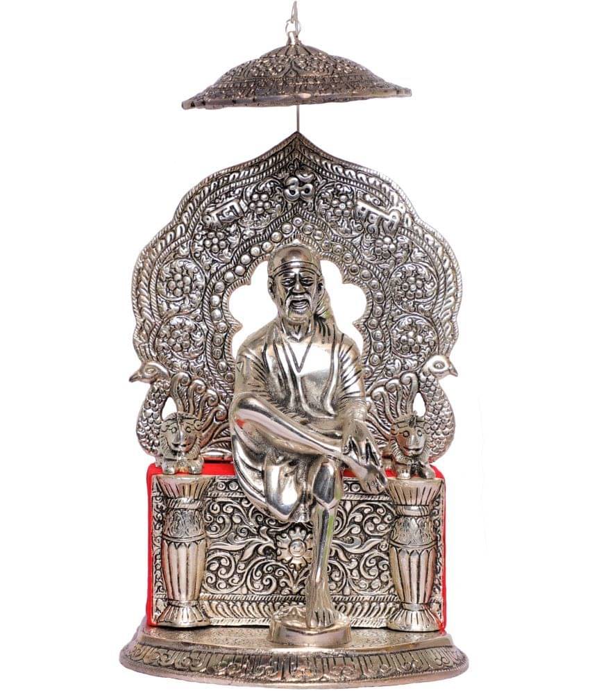 KridayKraft Aluminium Sai Baba Idol ( 12 cm ) KridayKraft Aluminium Sai Baba Idol ( 12 cm )