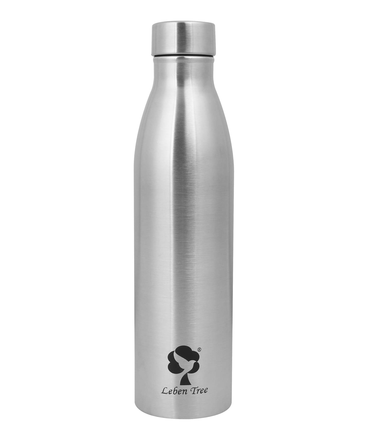     			Leben Tree Aqualite Silver Steel Water Bottle 1000 mL ( Set of 1 )