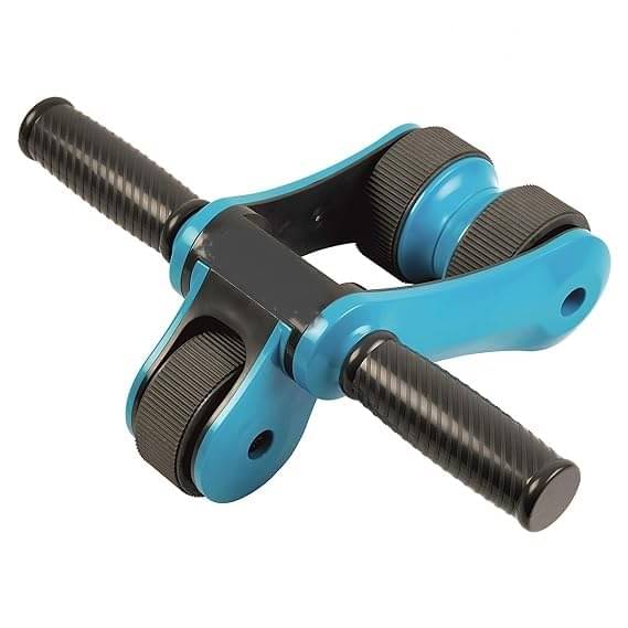 Multifunctional Abdominal Exercise Device Folding Double Wheel Bearing Roller Mute Sports Equipment Blue Pack of 1 Multifunctional Abdominal Exercise Device Folding Double Wheel Bearing Roller Mute Sports Equipment Blue Pack of 1