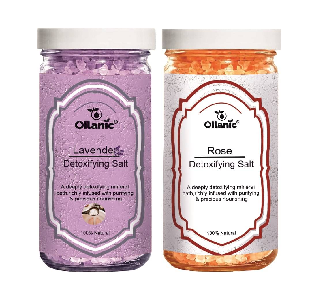 Oilanic Crystal Natural Bath Salt 200 g Pack of 2 Oilanic Crystal Natural Bath Salt 200 g Pack of 2