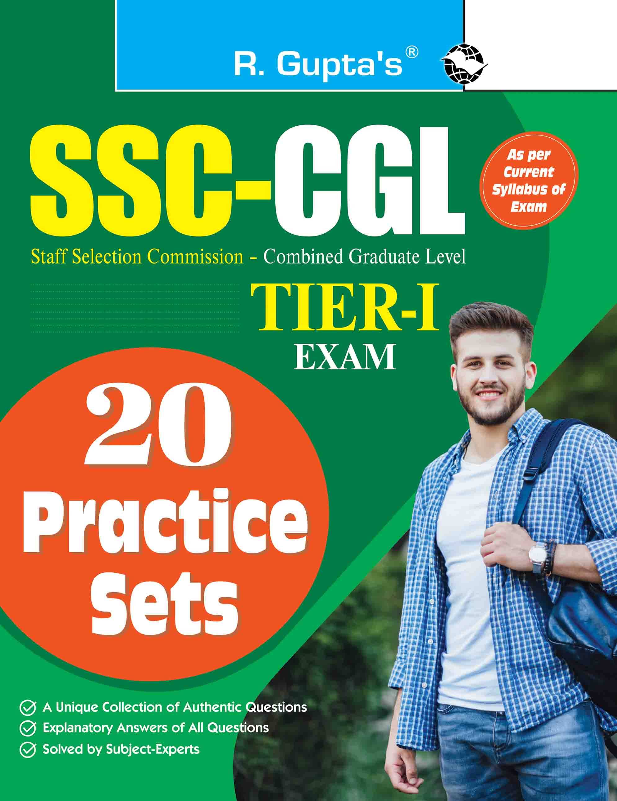SSC-CGL TIER-I Exam – 20 PRACTICE SETS SSC-CGL TIER-I Exam – 20 PRACTICE SETS