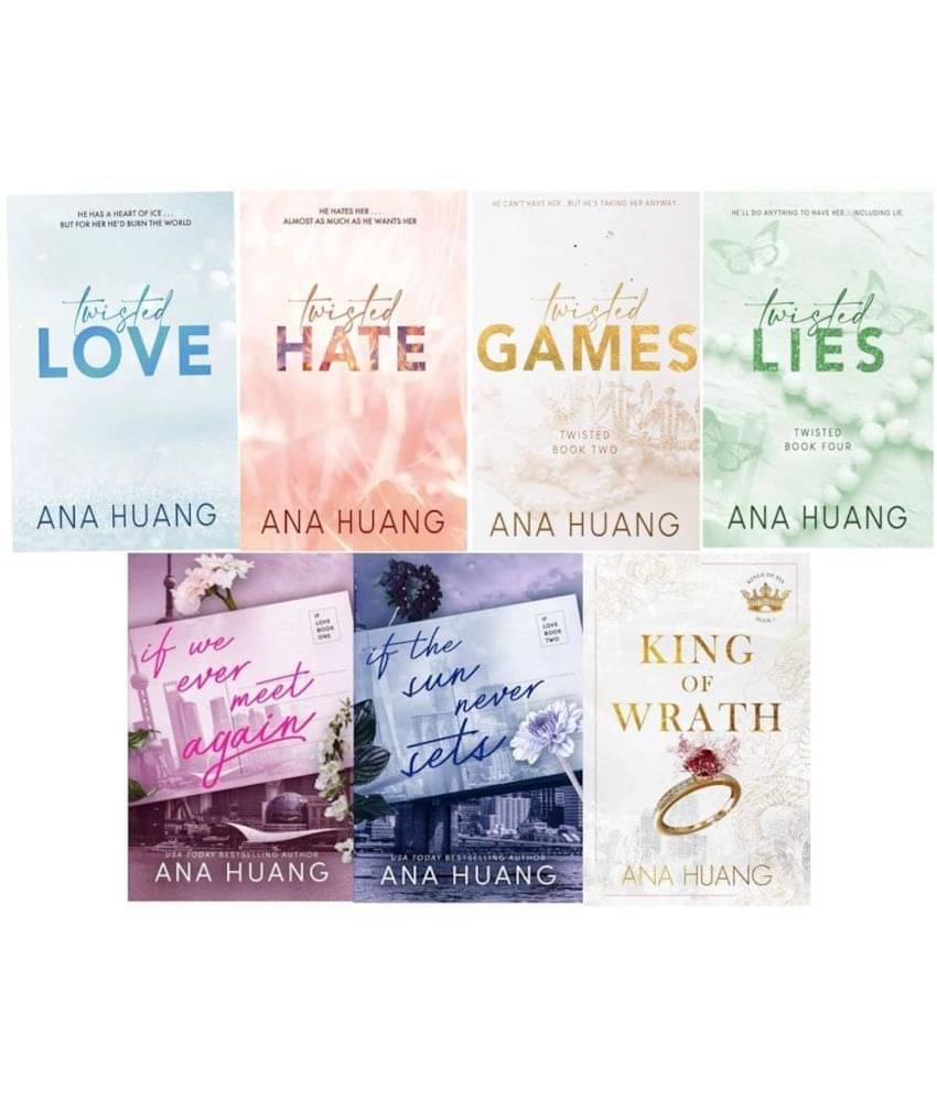 Twisted Love + Twisted Hate + Twisted Games + Twisted Lies + If We Ever Meet Again + If The Sun Never Sets + King Of Wrath (Combo by Ana Huang) Twisted Love + Twisted Hate + Twisted Games + Twisted Lies + If We Ever Meet Again + If The Sun Never Sets + King Of Wrath (Combo by Ana Huang)