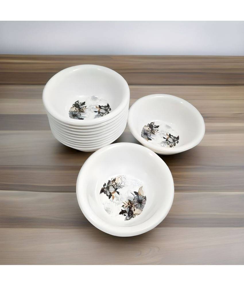 kitchrox Melamine Vegetable Bowl Melamine Vegetable Bowl 100 mL ( Set of 12 ) kitchrox Melamine Vegetable Bowl Melamine Vegetable Bowl 100 mL ( Set of 12 )