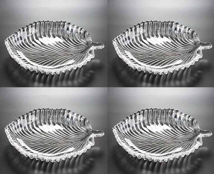 AFAST 4 Pcs Glass Transparent Full Plate AFAST 4 Pcs Glass Transparent Full Plate